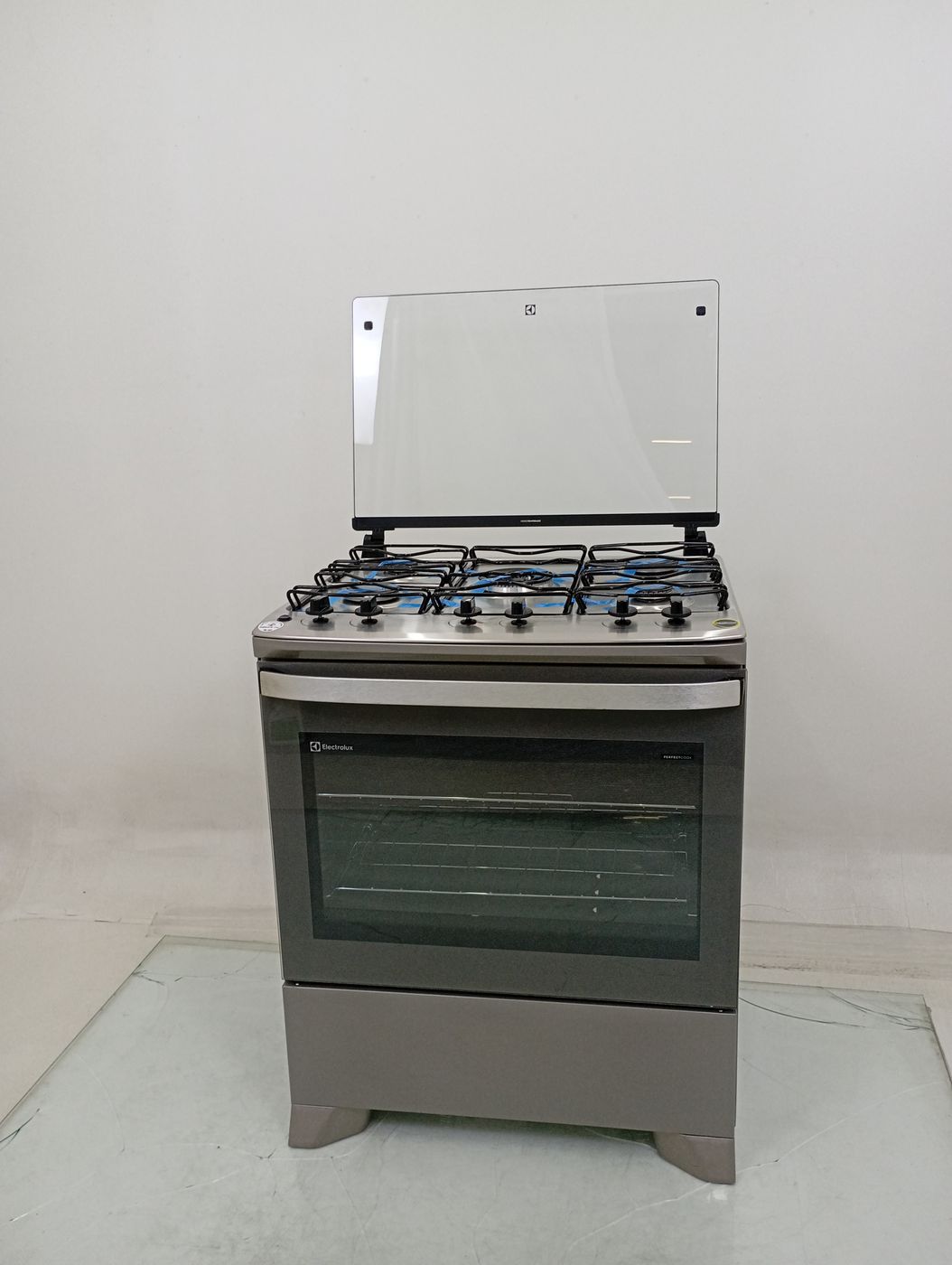 FOGAO ELECTROLUX FE5IC 5 BOCAS MESA INOX PERF
