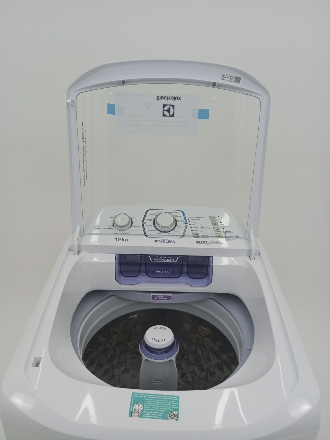 LAVADORA ELECTROLUX TOP LOAD 12KG LAC12 TURBO