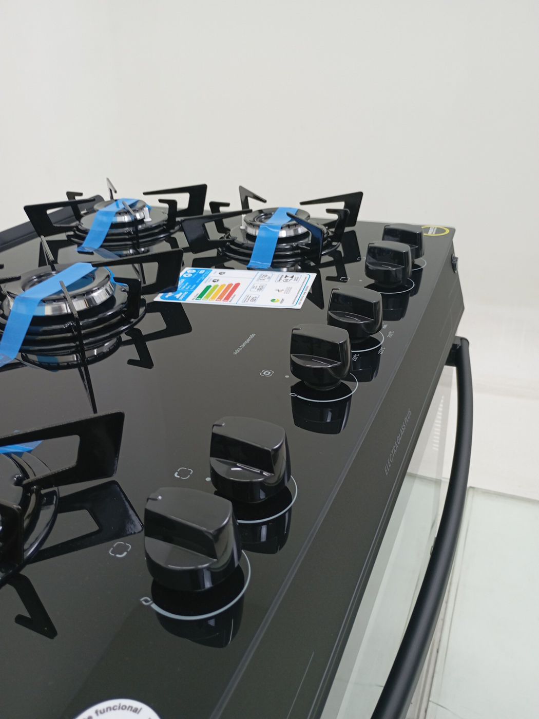 FOGAO ITATIAIA 5 BOCAS ELECTRA GLASS PLUS - P