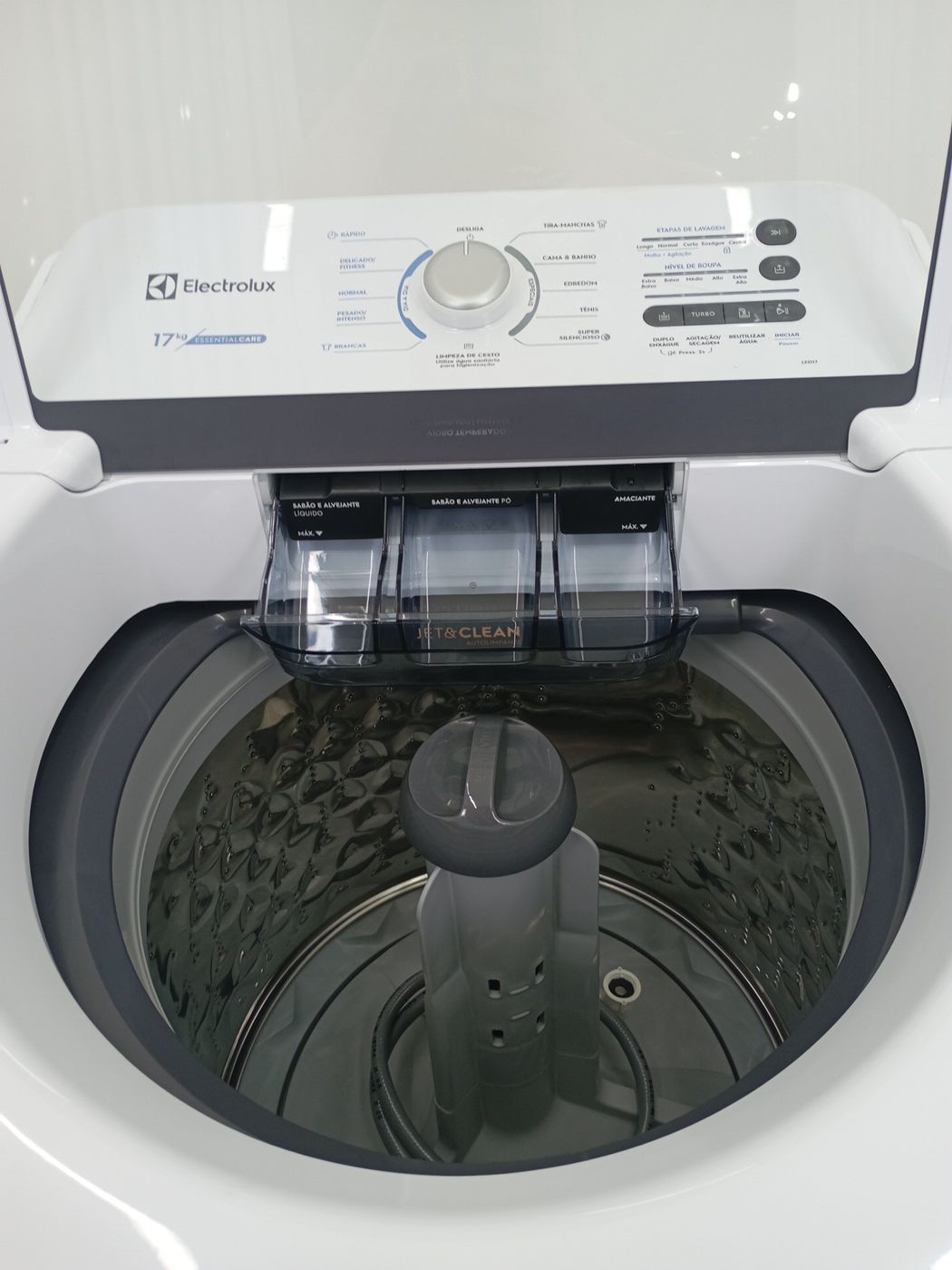 LAVADORA ELECTROLUX LED17 17KG ESSENTIAL CARE