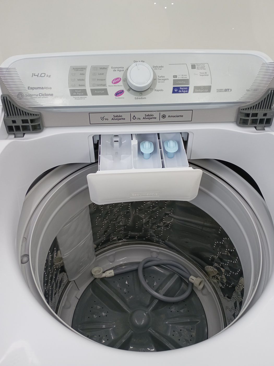 LAVADORA PANASONIC 14KG PANASONIC - BRANCO