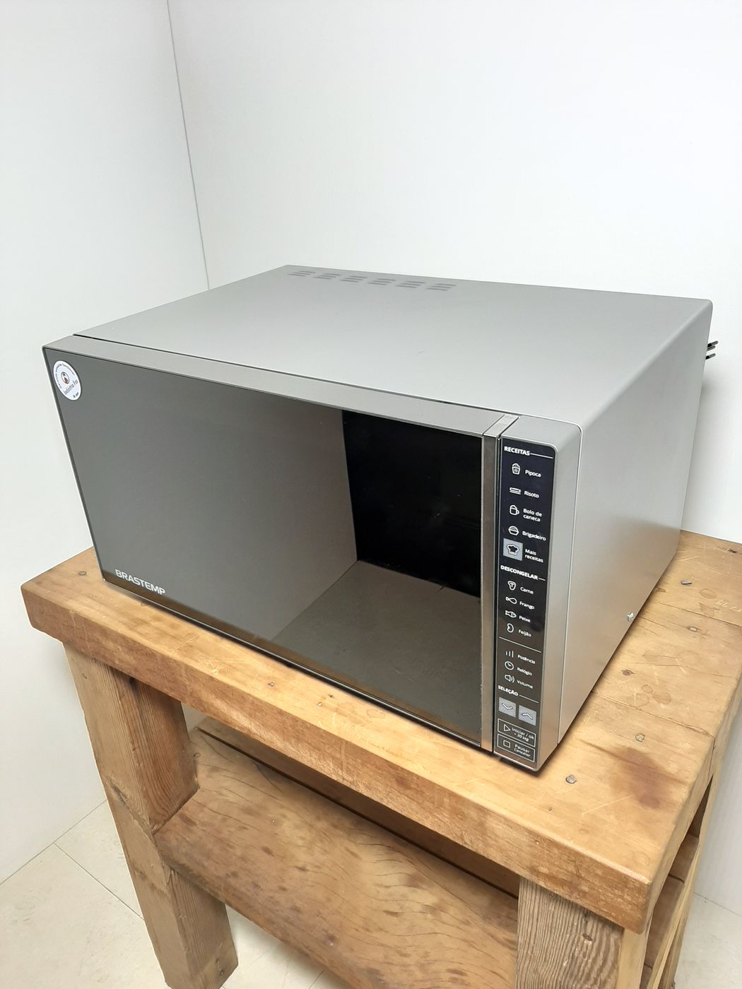MICRO-ONDAS BRASTEMP 45 L - INOX