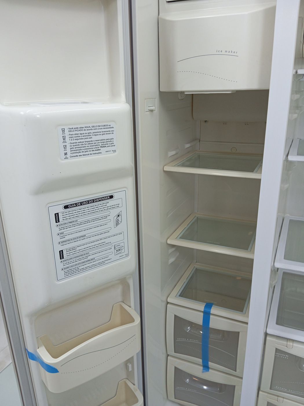 REFRIGERADOR ELECTROLUX SS72X FROST FREE SIDE