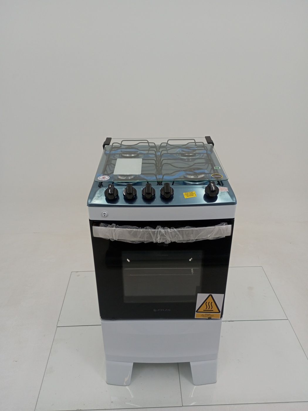 FOGAO ATLAS 4 BOCAS AGILE UP - BRANCO