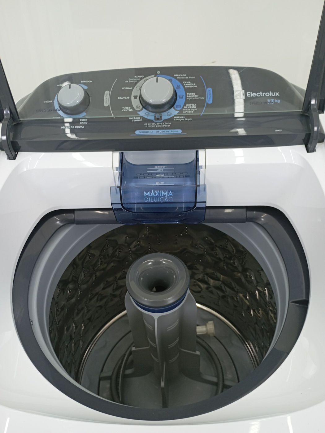LAVADORA ELECTROLUX LDA13 13KG DUPLO DISPENSE