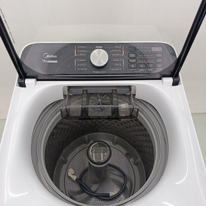LAVADORA MIDEA LAVADORA TOP LOAD 15KG - BRANC