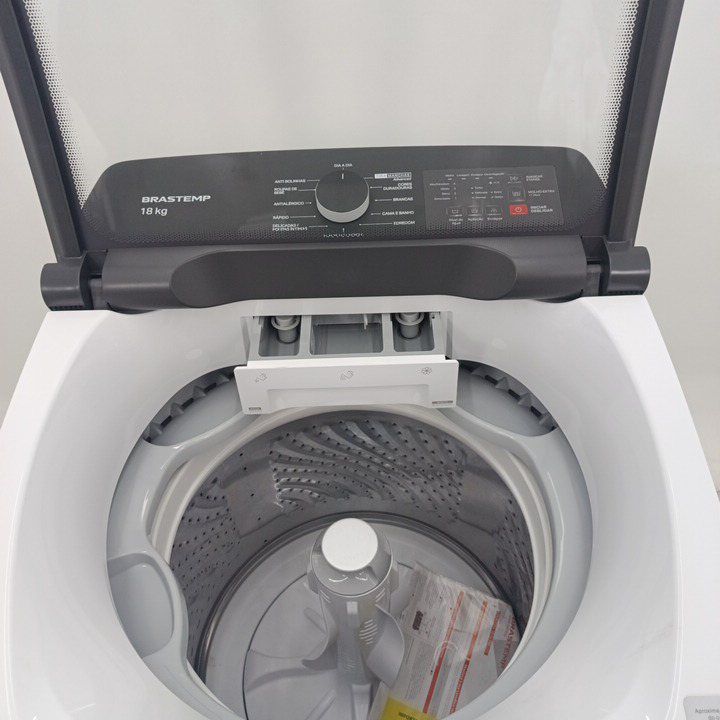 LAVADORA BRASTEMP BWF18ABANA 18KG - BRANCO