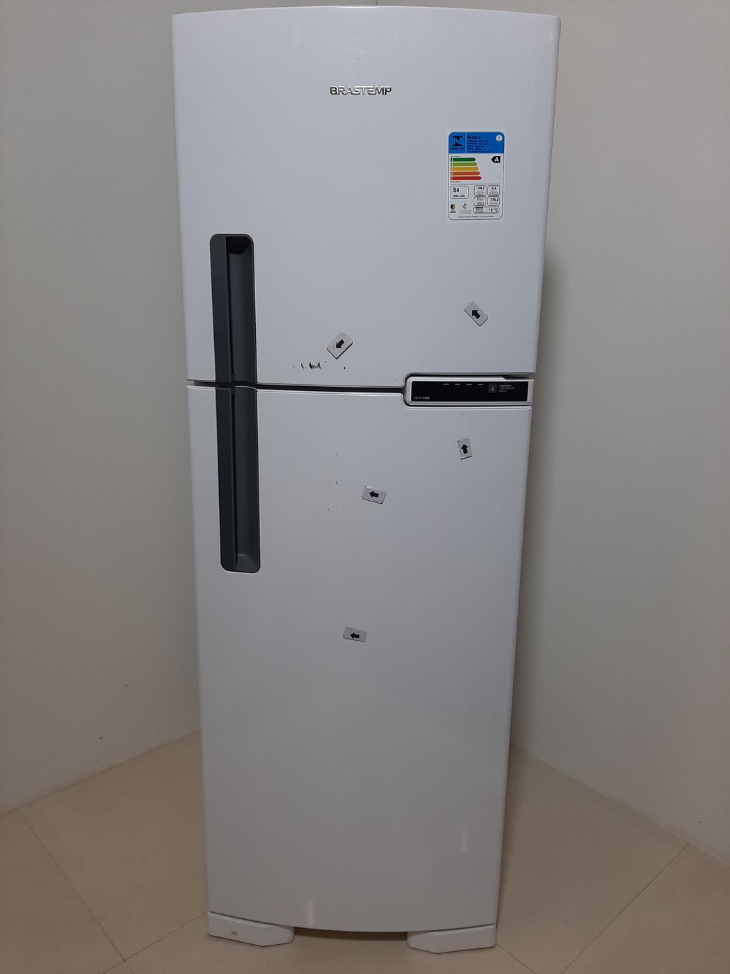 REFRIGERADOR BRASTEMP 2 PORTAS 375L WH - BRAN