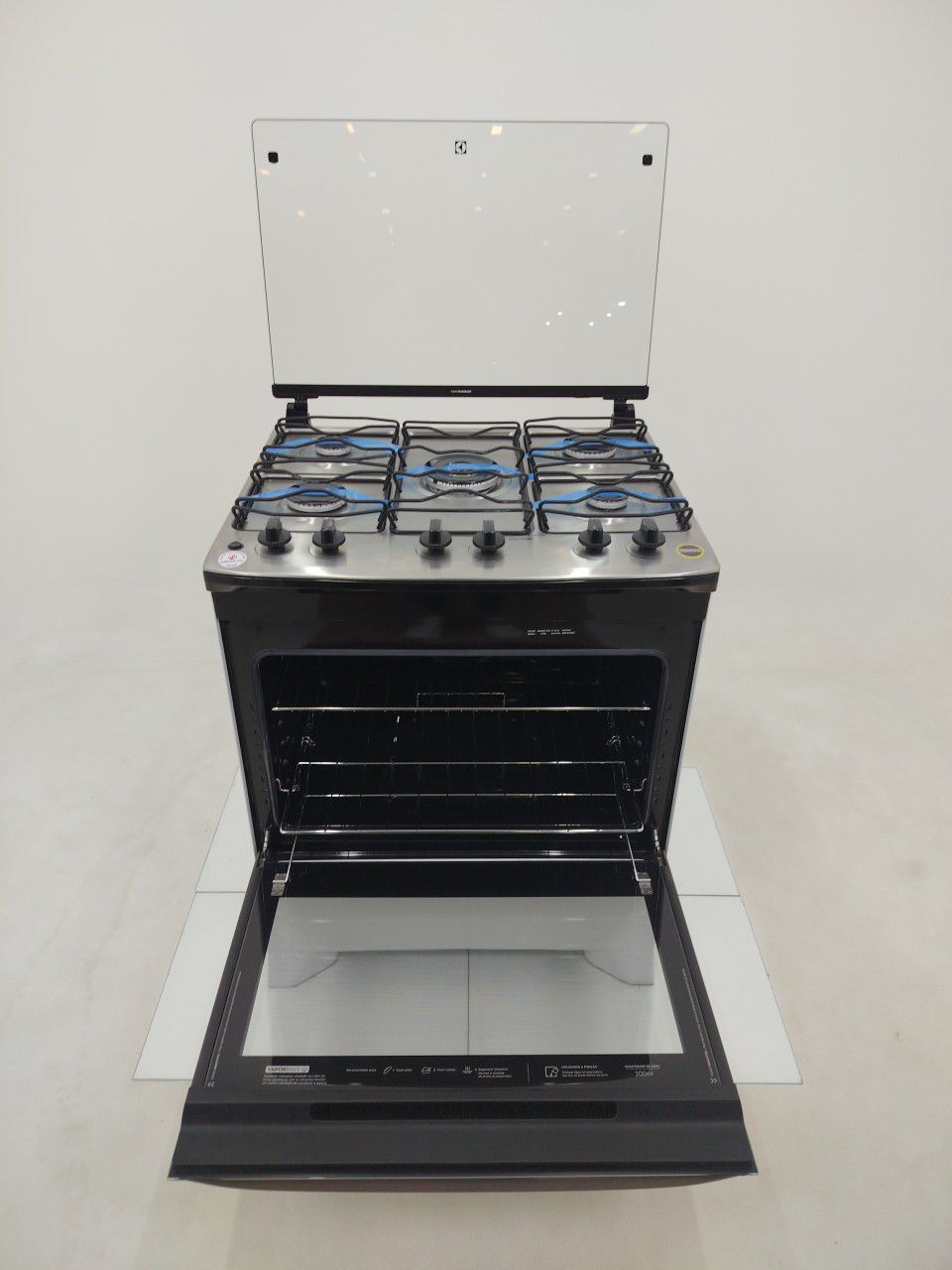 FOGAO ELECTROLUX FE5IB 5 BOCAS PERFECT COOK E