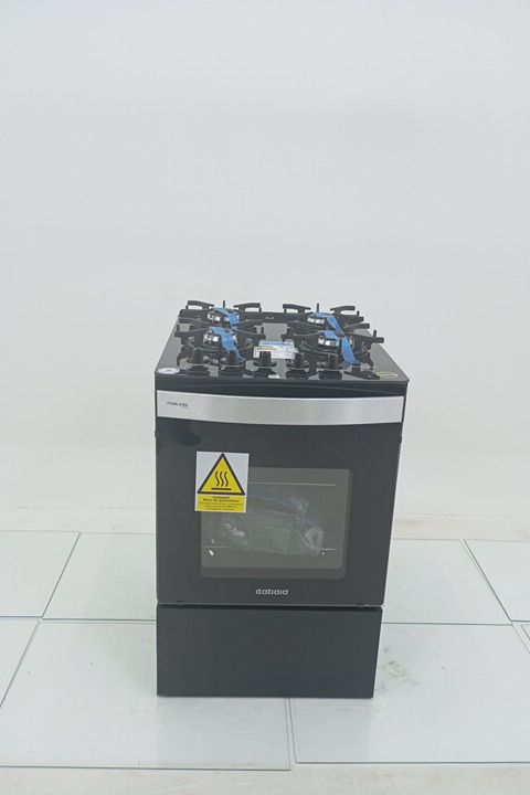 FOGAO ITATIAIA ITAGLASS PLUS 4 BOCAS  PTO - P