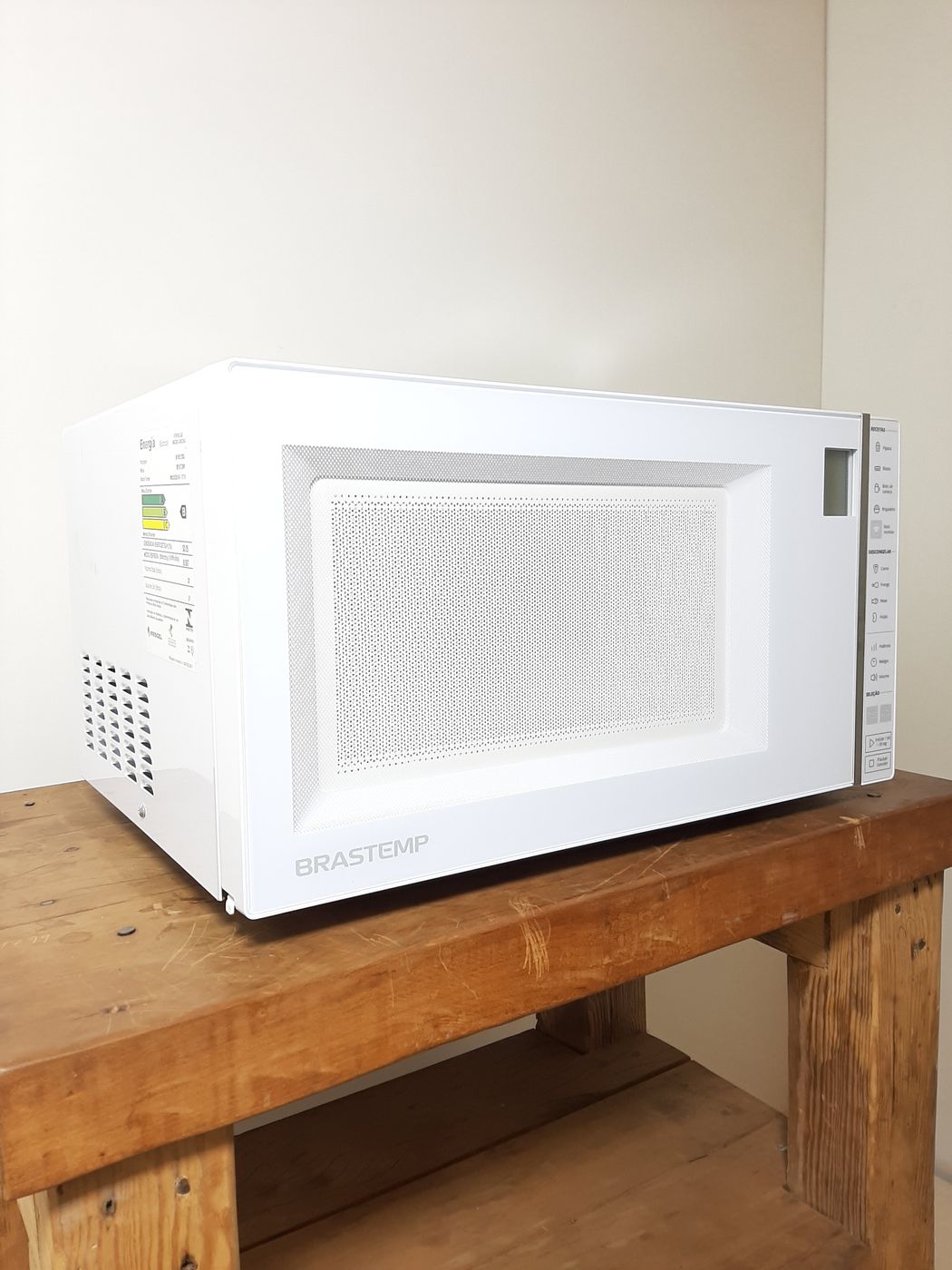 MICRO-ONDAS BRASTEMP 45 L - BRANCO