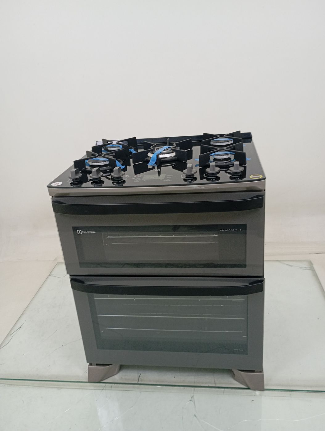 FOGAO ELECTROLUX FE5AD 5 BOCAS MESA DE VIDRO 