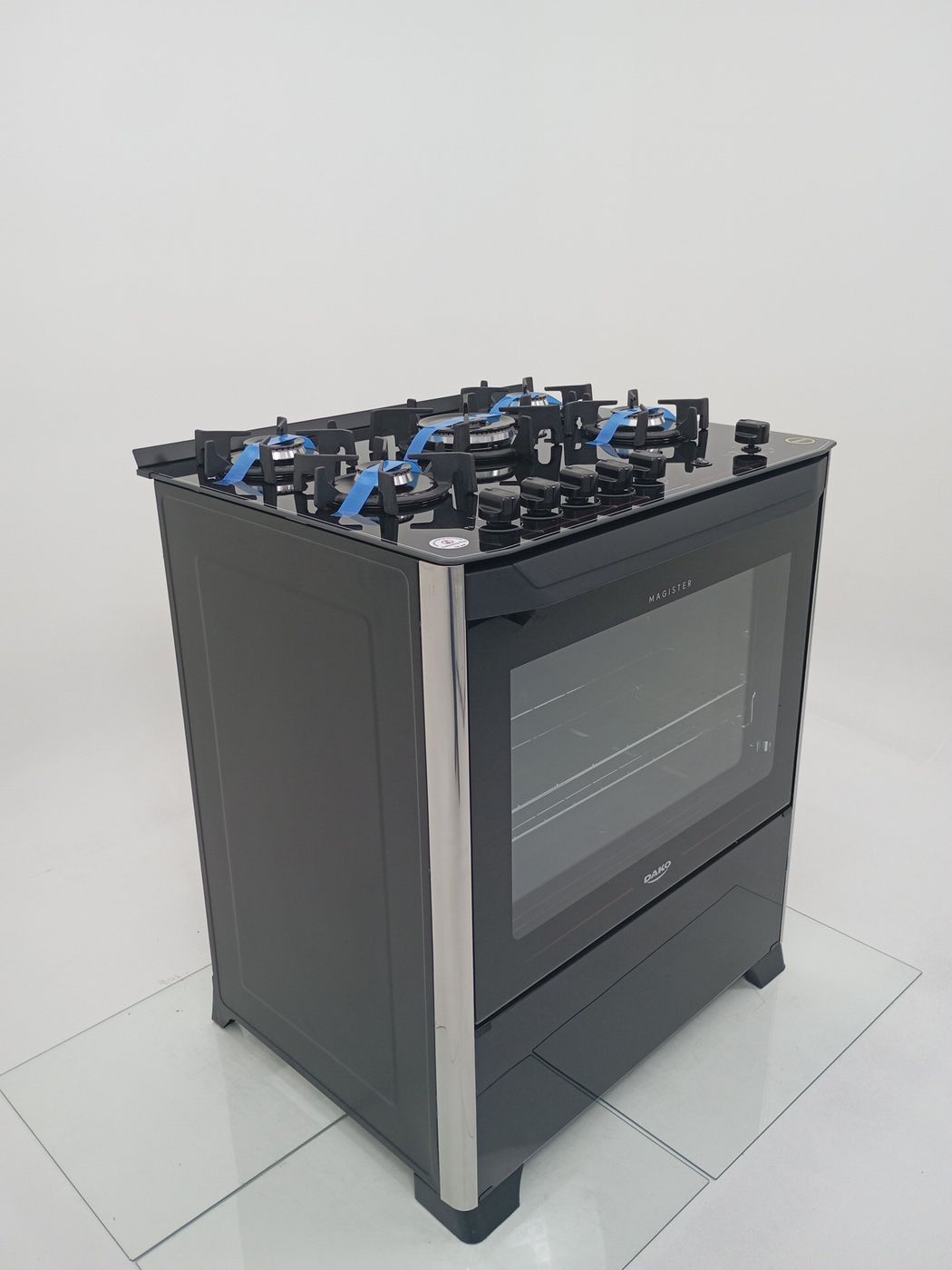 FOGAO DAKO 5 BOCAS MESA DE VIDRO MAGISTER - P