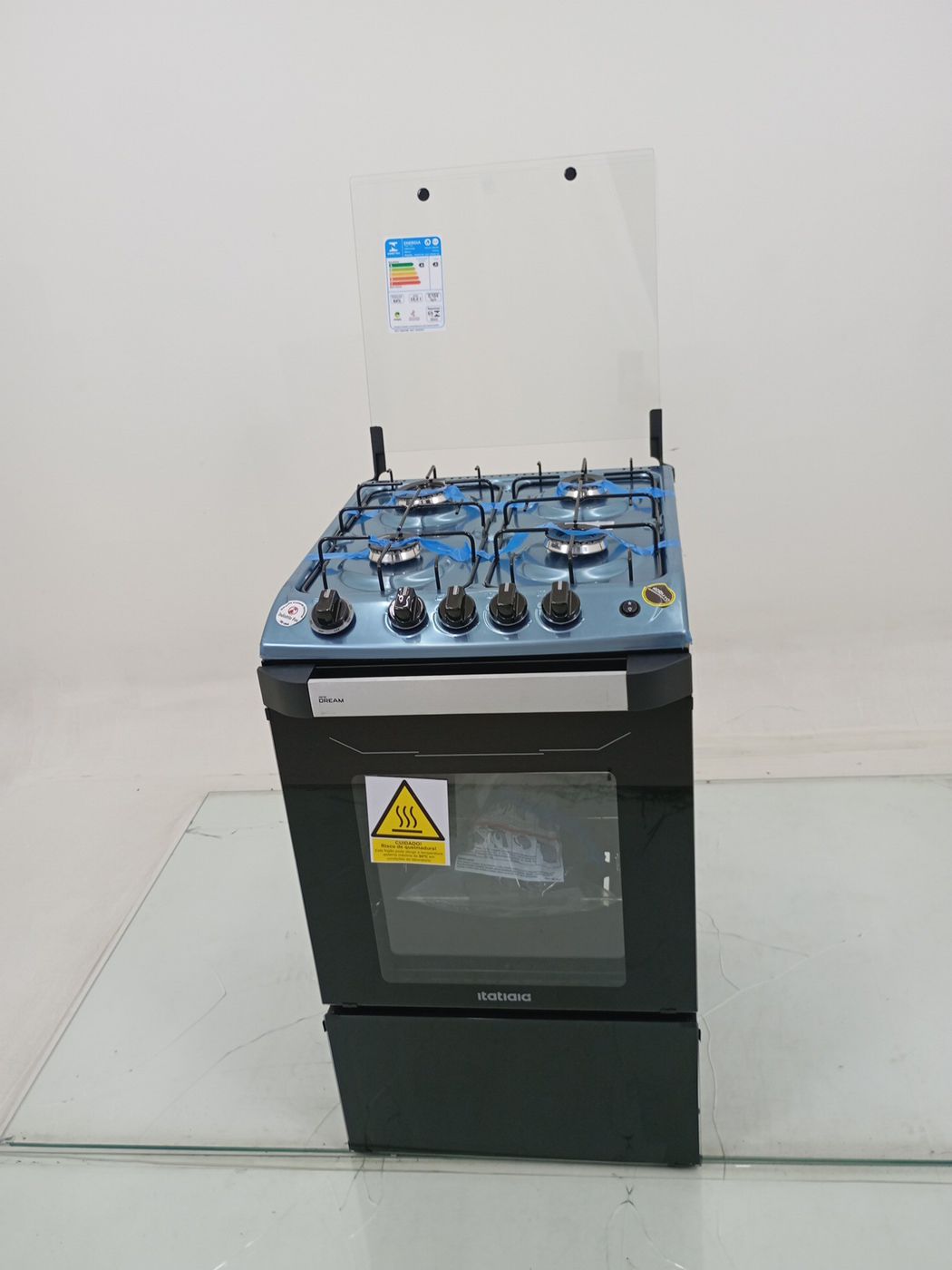 FOGAO ITATIAIA NEW DREAM 4 BOCAS PTO - PRETO