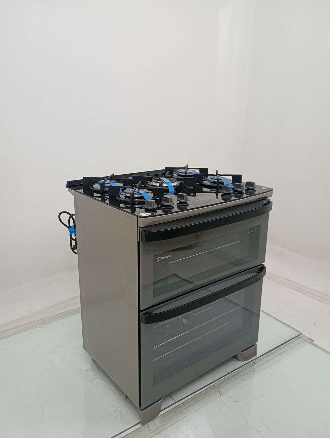 FOGAO ELECTROLUX FE5AD 5 BOCAS MESA DE VIDRO 