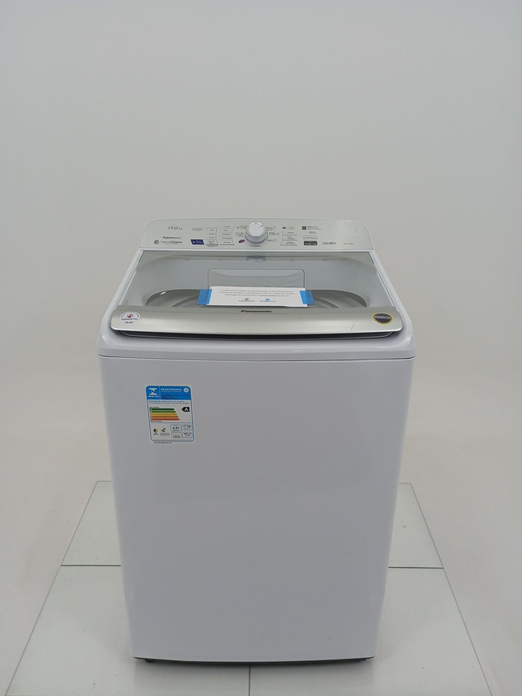 LAVADORA PANASONIC LAVAGEM INTELIGENTE 17KG -