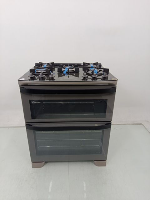 FOGAO ELECTROLUX FE5AD 5 BOCAS MESA DE VIDRO 