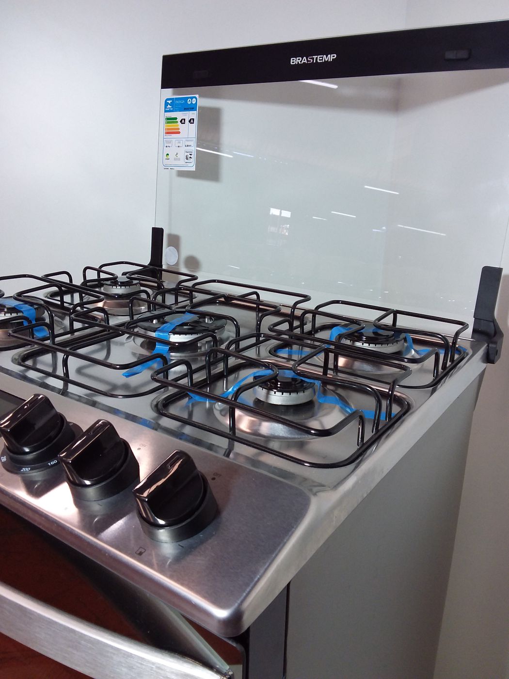 FOGÃO BRASTEMP  - INOX
