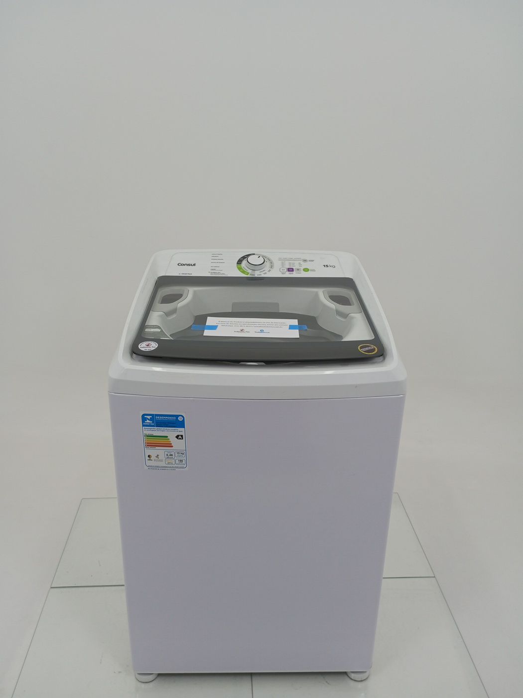LAVADORA CONSUL 15KG COM LAVAGEM ECONOMICA E 