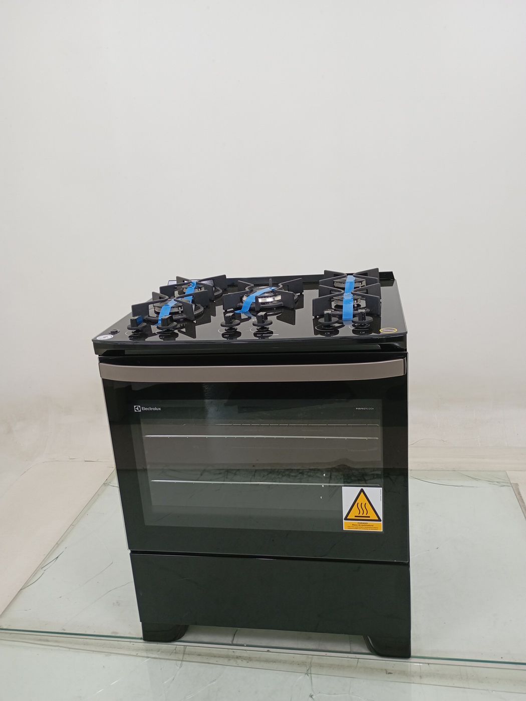 FOGAO ELECTROLUX FE5GB 5 BOCAS MESA DE VIDRO 