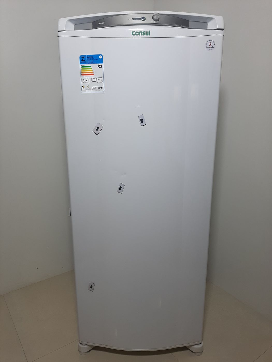 FREEZER CONSUL VERTICAL 1 PORTA 231L BR - BRA