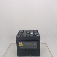 Fogao Itatiaia 5 Bocas Electra Glass Plus - Preto