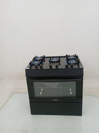 Fogao Itatiaia 5 Bocas Electra Glass Plus - Preto