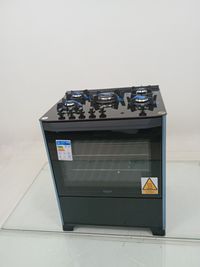 Fogao Dako 5 Bocas Mesa De Vidro Magister - Preto