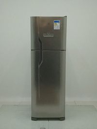 Geladeira Electrolux Dfx41 Frost Free 371l Duplex - Inox