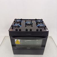 Fogao Itatiaia 5 Bocas Electra Glass Plus - Preto