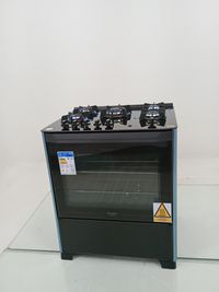 Fogao Dako 5 Bocas Mesa De Vidro Magister - Preto