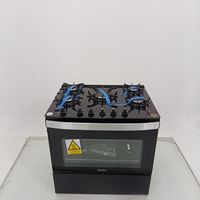 Fogao Itatiaia Itaglass Plus 5 Bocas Mesa De Vidro - Preto