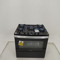 Fogao Itatiaia Itaglass Plus 5 Bocas Mesa De Vidro - Preto