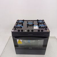 Fogao Itatiaia 5 Bocas Electra Glass Plus - Preto