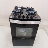 Fogao Itatiaia Itaglass Plus 4 Bocas Mesa De Vidro - Preto