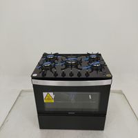Fogao Itatiaia Itaglass Plus 5 Bocas Mesa De Vidro - Preto