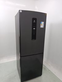 Geladeira Electrolux Ib7b Frost Free Inverter 490l Inverse - Black Inox Look