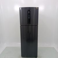 Geladeira Electrolux If43b Frost Free Inverter 390l Duplex - Black Inox