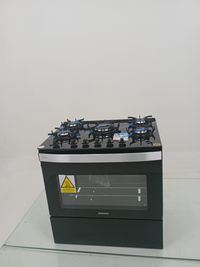 Fogao Itatiaia Itaglass Plus 5 Bocas Mesa De Vidro - Preto
