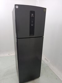 Geladeira Electrolux If43b Frost Free Inverter 390l Duplex - Black Inox