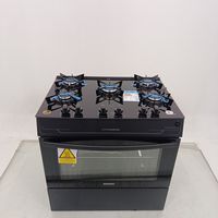 Fogao Itatiaia 5 Bocas Electra Glass Plus - Preto