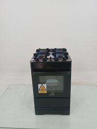 Fogao Esmaltec 4126 4 Bocas Ideal Pop Mesa De Vidro Automatico - Preto