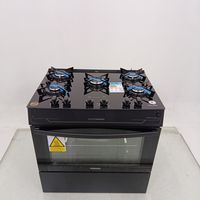 Fogao Itatiaia 5 Bocas Electra Glass Plus - Preto
