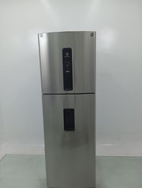 Geladeira Electrolux Iw46s Frost Free Inverter 409l Agua Na Porta  - Cinza