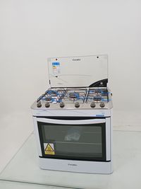 Fogao Esmaltec Agata A Gas C/ Acendimento Automatico Super E Chama 5 Bocas - Branco