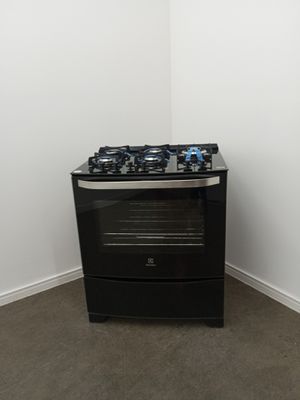 Fogao Electrolux 76spv 5 Bocas Com Mesa De Vidro E Tripla Chama - Preto