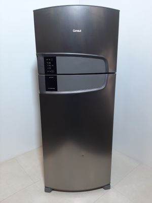 Refrigerador Consul 2 Portas 405l Pl - Inox