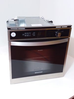 Forno De Embutir A Gás 78 Litros Cor Inox Com Convecção E Termômetro Meat Control