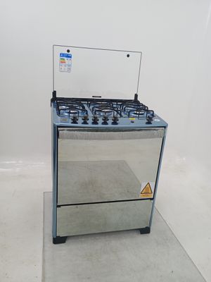 Fogao Atlas Fogao Gas 5q Magister Inox Style - 