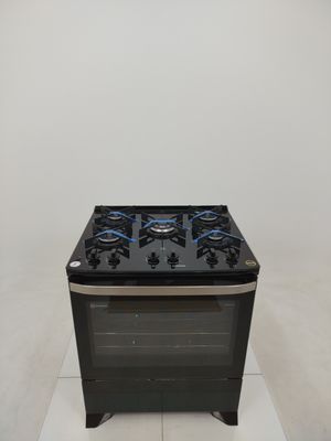 Fogao Electrolux Fe5gp 5 Bocas Com Mesa De Vidro Perfect Cook E Vapor Bake - Preto